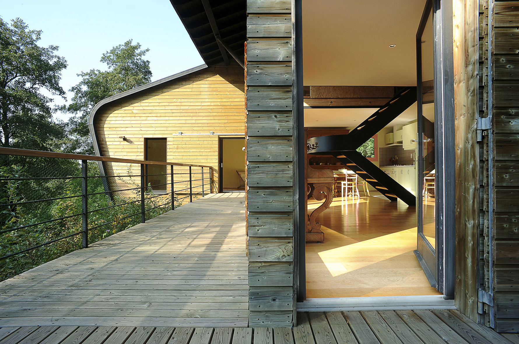 Extension maison bois Rhône